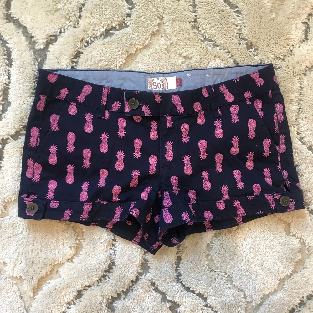 Pineapple shorts